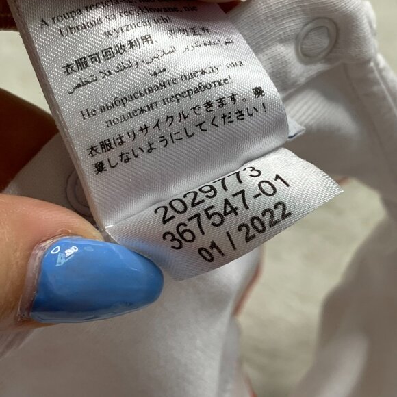 Jacadi Toddler Girl White Embroidered Ruffled Onesie Size 36 Months - Picture 10 of 10